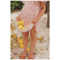 Louise Misha  Cream Padma Mudra Siloe Dress