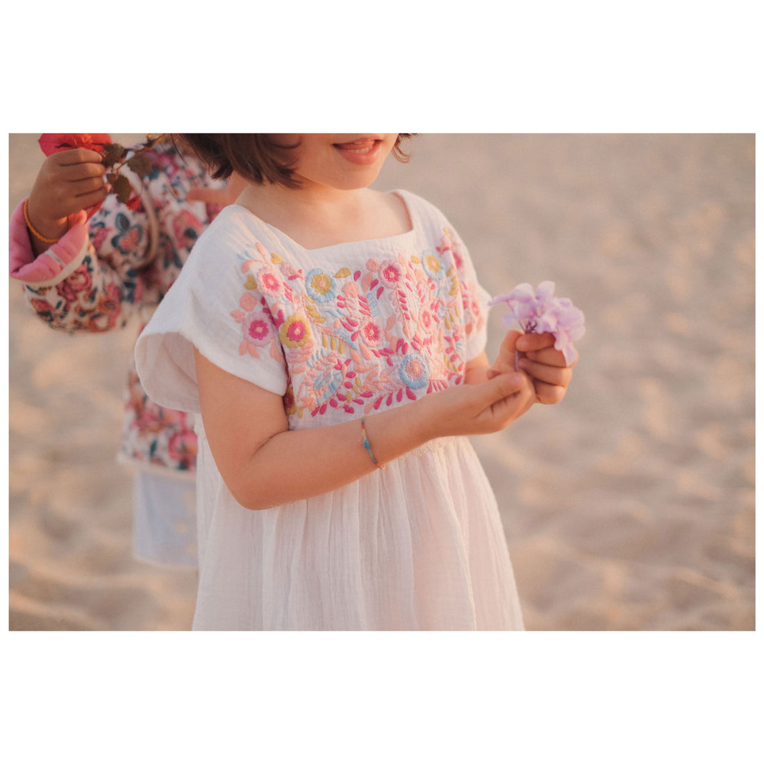 Louise Misha  White Tapalpa Dress