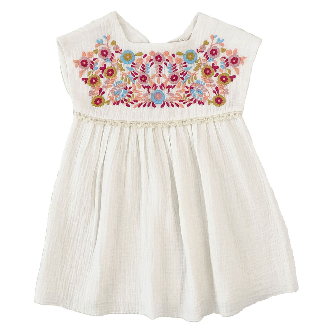 Louise Misha  White Tapalpa Dress