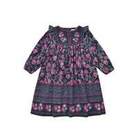Louise Misha Charcoal Wildflowers Zira Dress