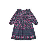 Louise Misha Charcoal Wildflowers Zira Dress