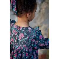 Louise Misha Charcoal Wildflowers Zira Dress