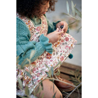 Louise Misha Cream Savage Garden Mira Dress