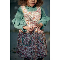 Louise Misha Cream Savage Garden Mira Dress