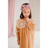 Louise Misha Cinnamon Check Arinola Dress