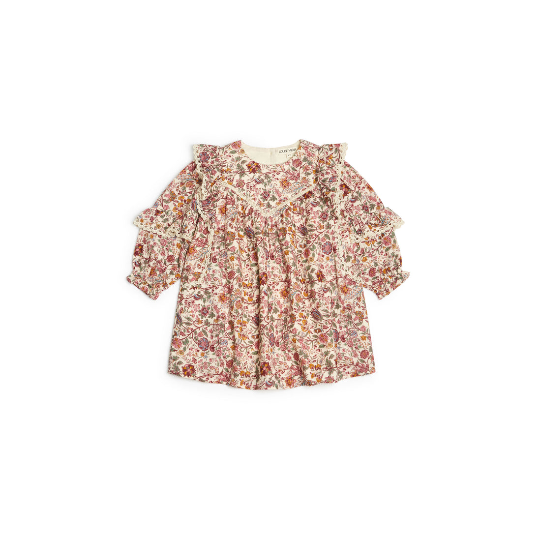 Louise Misha Cream Savage Garden Lara Dress