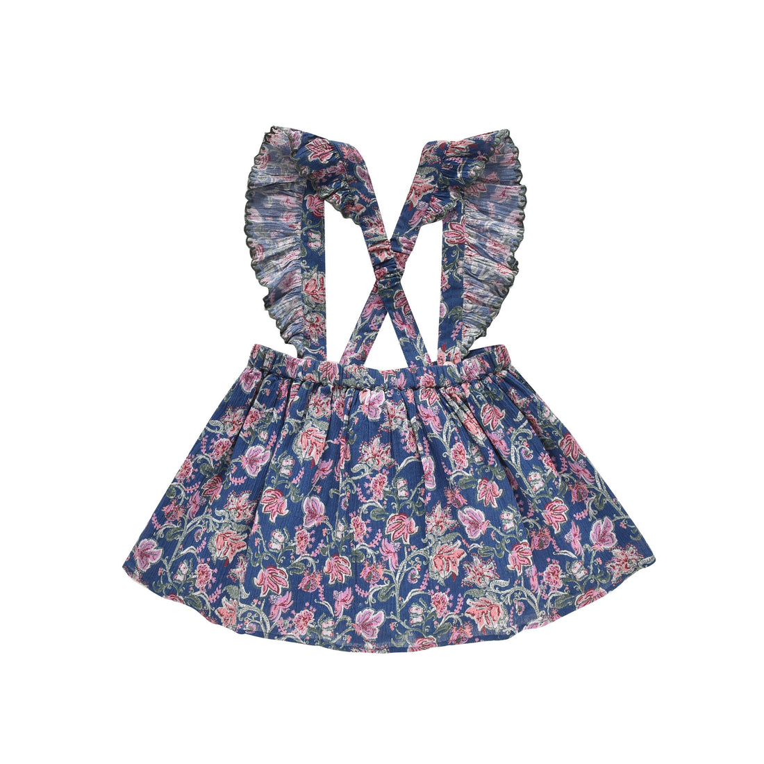 Louise Misha Blue Wild Flowers Short Eleonor Skirt