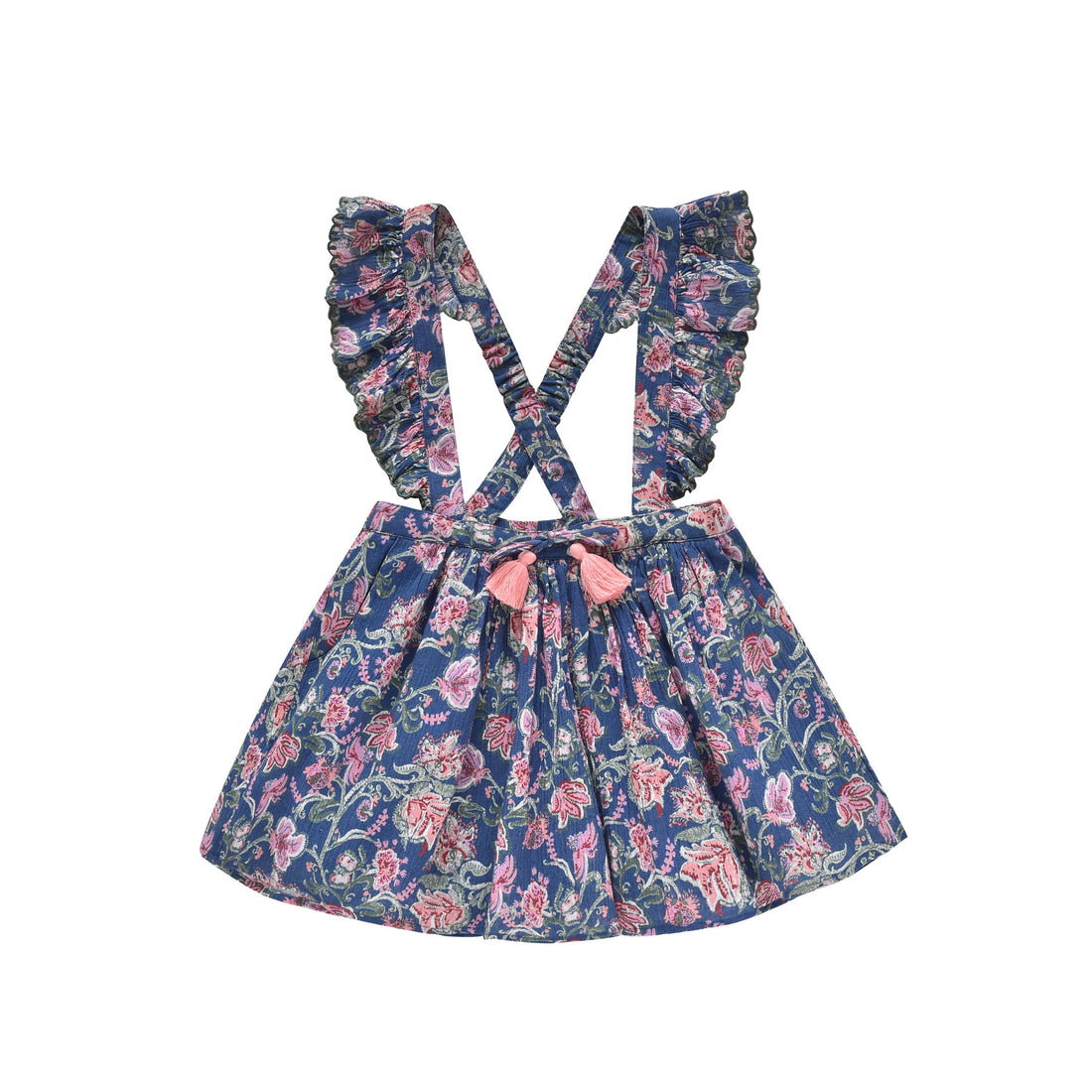Louise Misha Blue Wild Flowers Short Eleonor Skirt