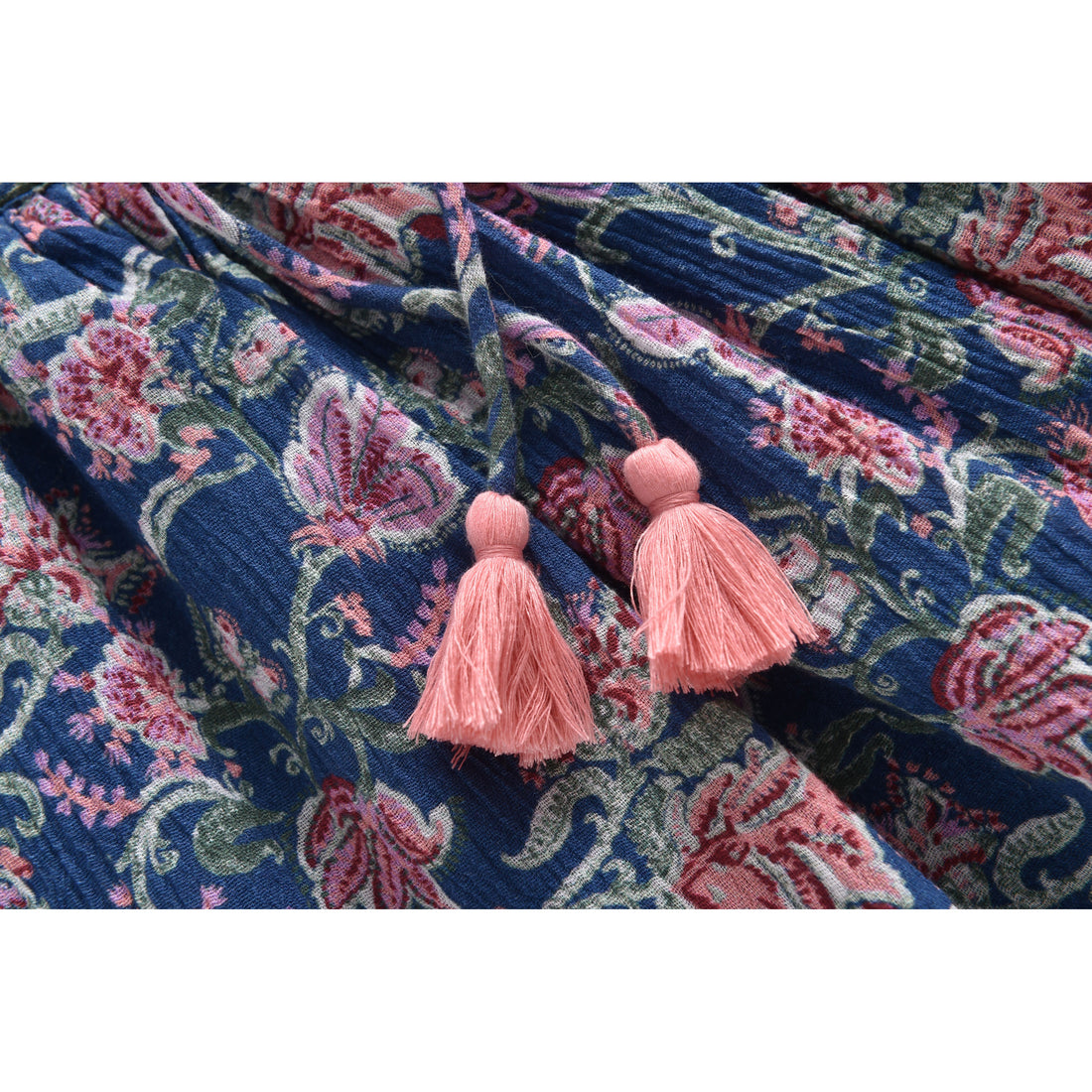 Louise Misha Blue Wild Flowers Short Eleonor Skirt