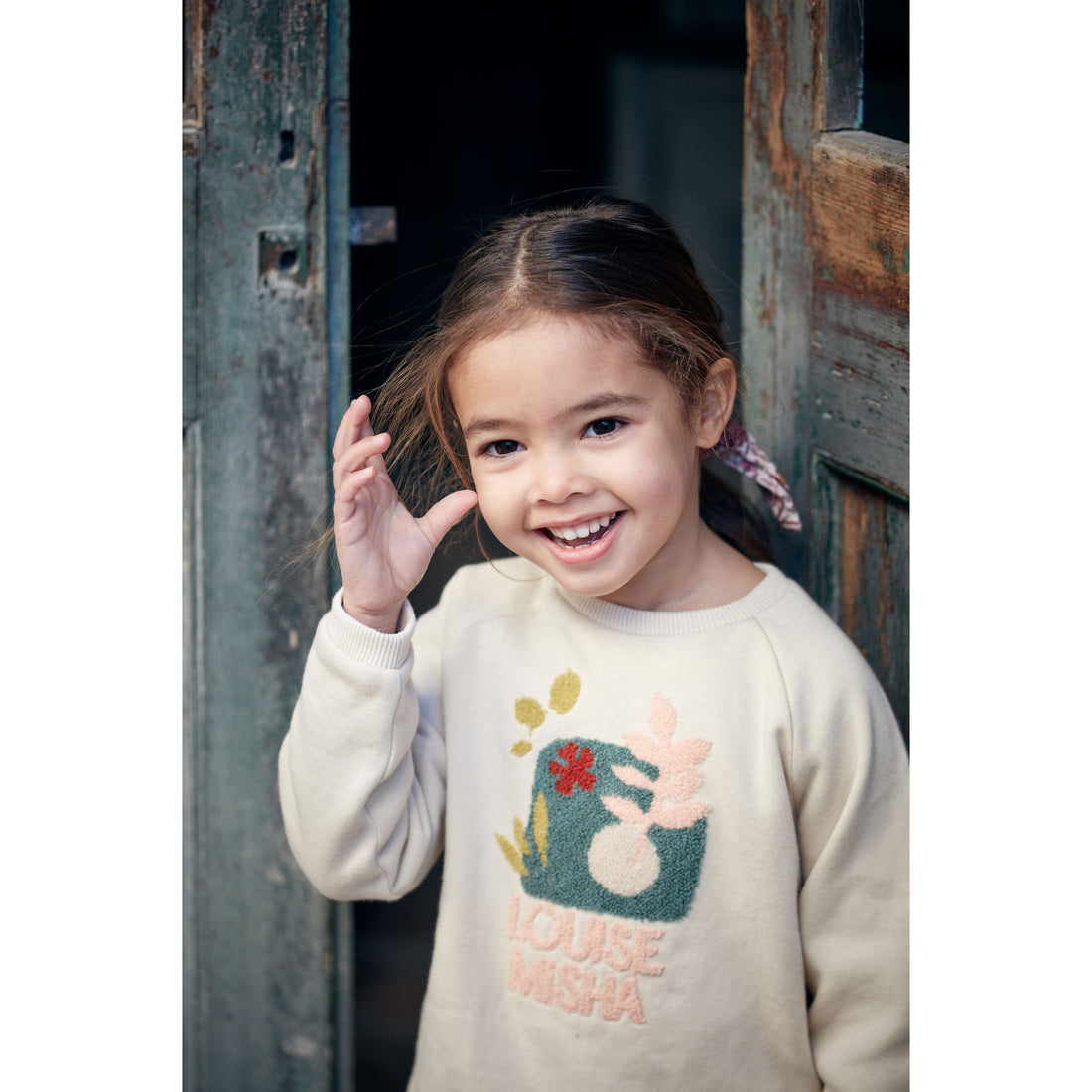 Louise Misha Cream Kyra Sweatshirt