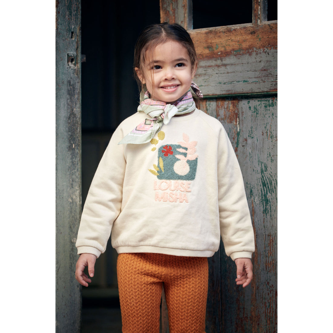 Louise Misha Cream Kyra Sweatshirt