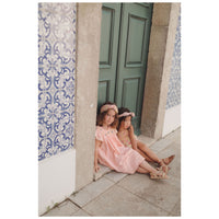 Louise Misha  Coral Edith Dress