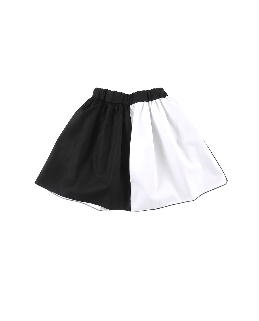 LOUD Black/White Vendella Skirt