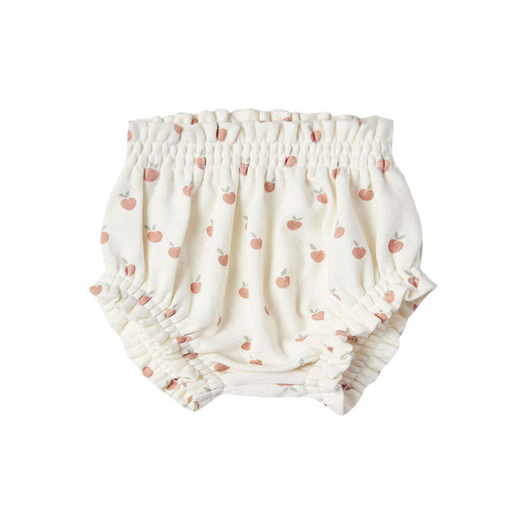 Quincy Mae Ivory/Peach Gathered Bloomers