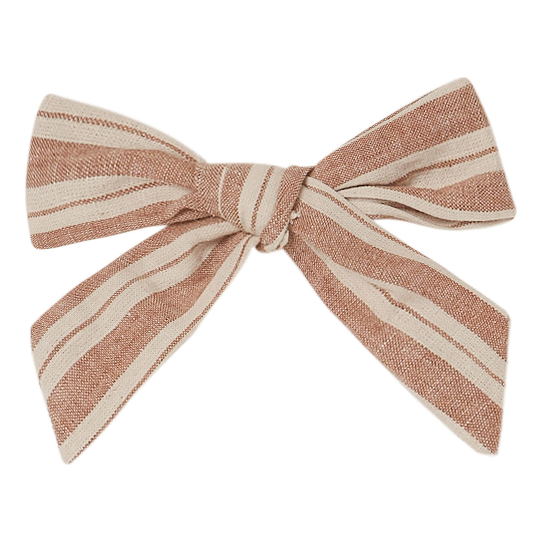 Rylee and Cru Girl Bow | Stone Stripe