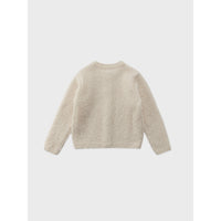 Louisiella Allium Knit Cardigan - Pale Beige