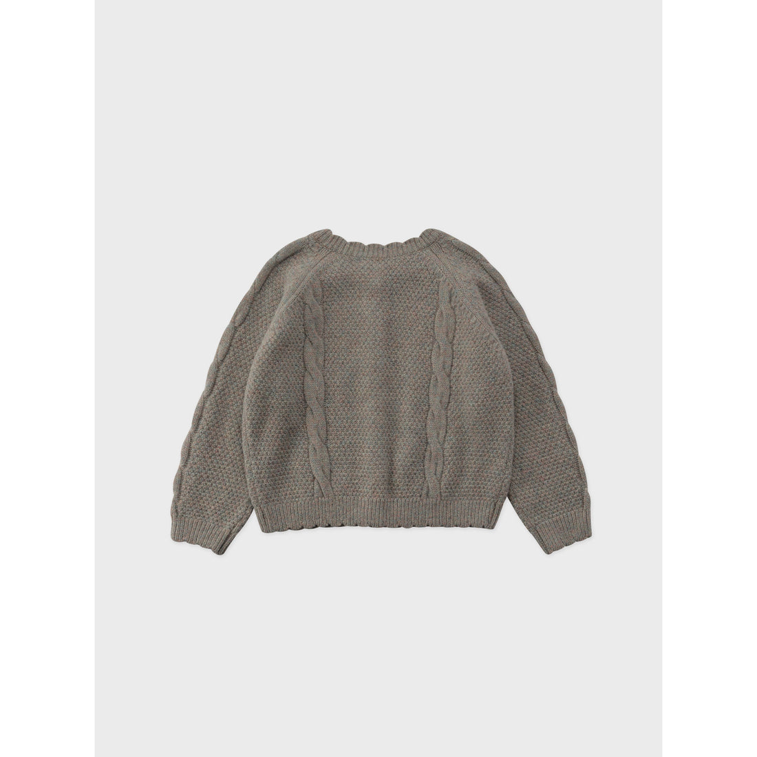 Louisiella Benibla Knit Cardigan - Mint Grey