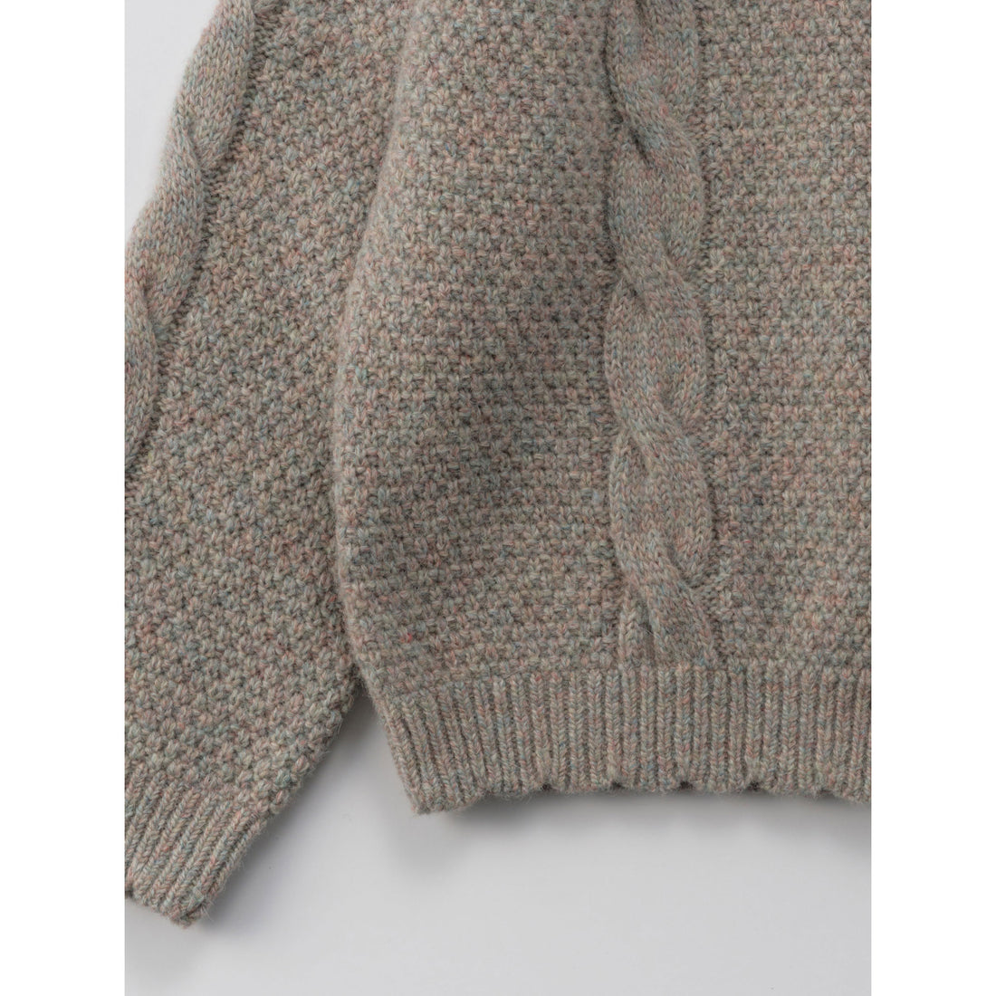Louisiella Benibla Knit Cardigan - Mint Grey