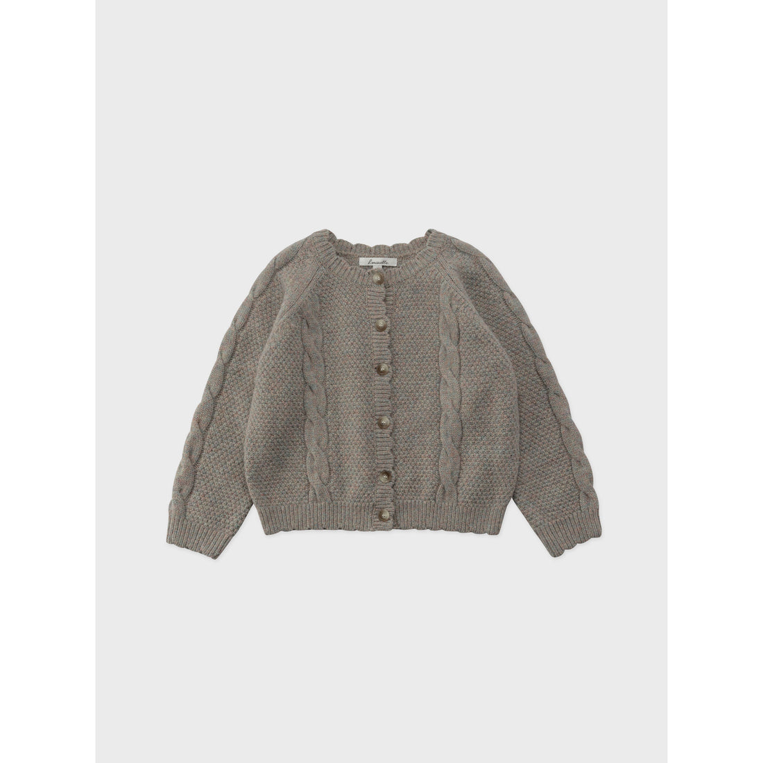 Louisiella Benibla Knit Cardigan - Mint Grey