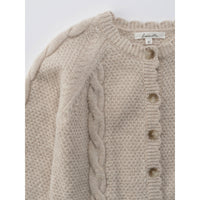 Louisiella Benibla Knit Cardigan - Light Beige