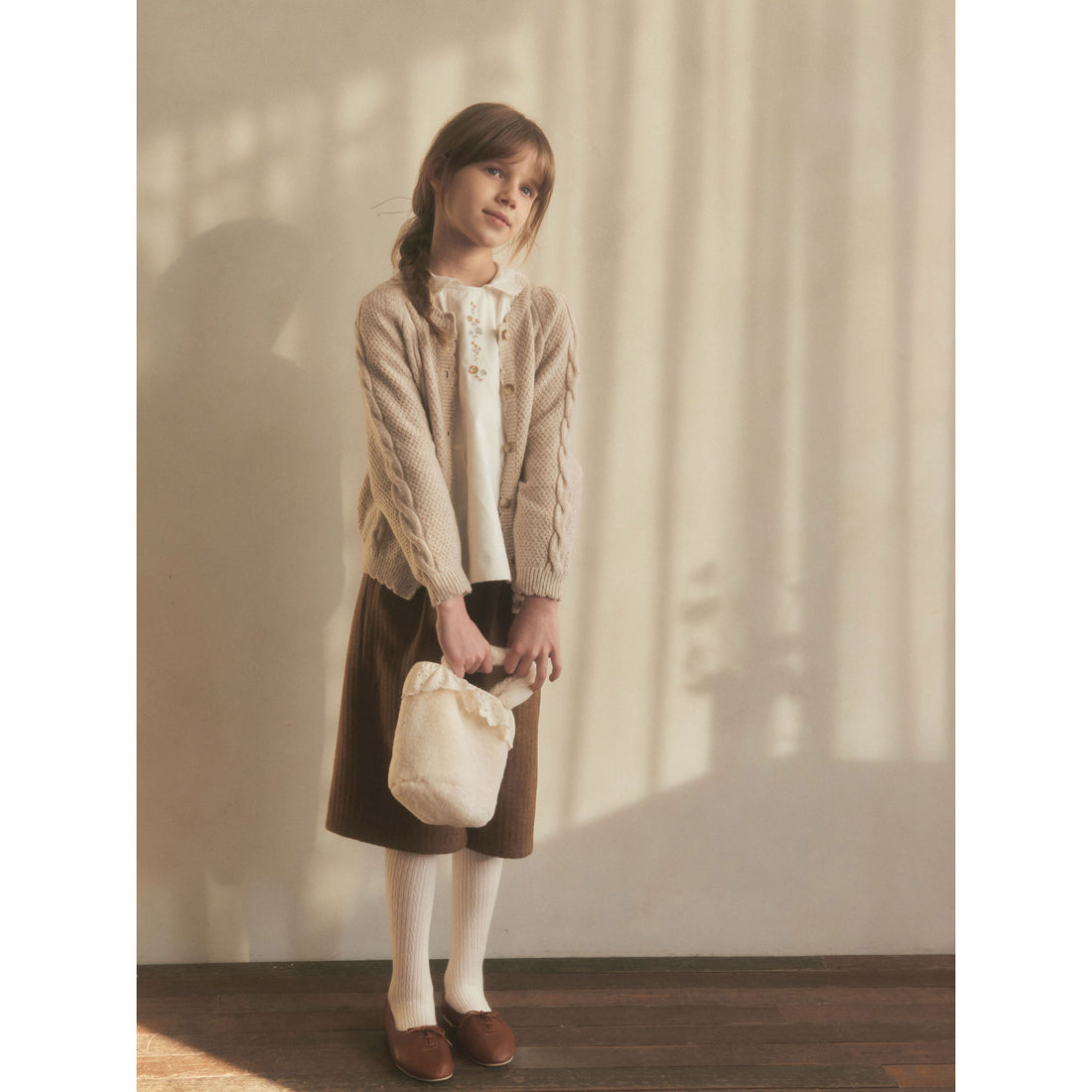Louisiella Benibla Knit Cardigan - Light Beige