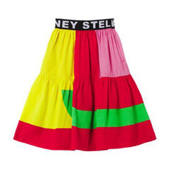 Stella McCartney Color Block Skirt