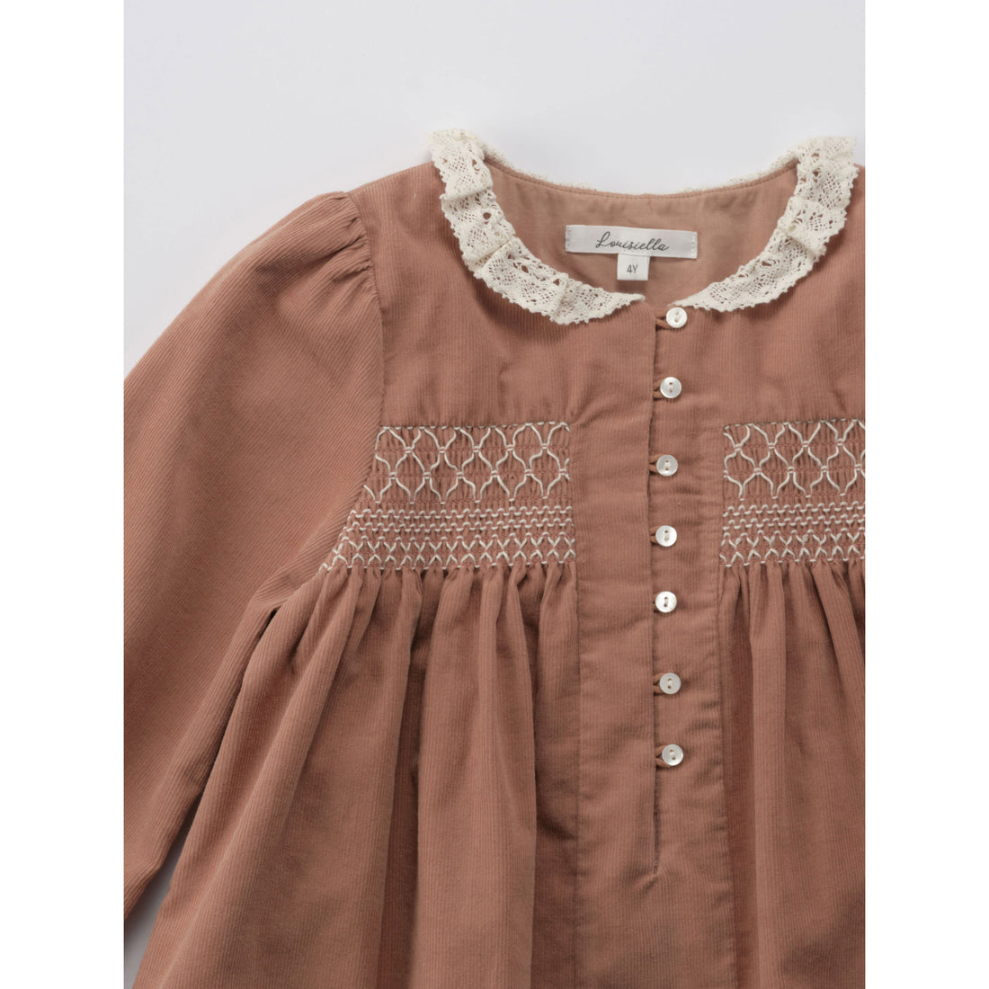 Louisiella Veronica Corduroy Dress
