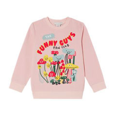 Stella McCartney Sweatshirt With Funny Guys Print