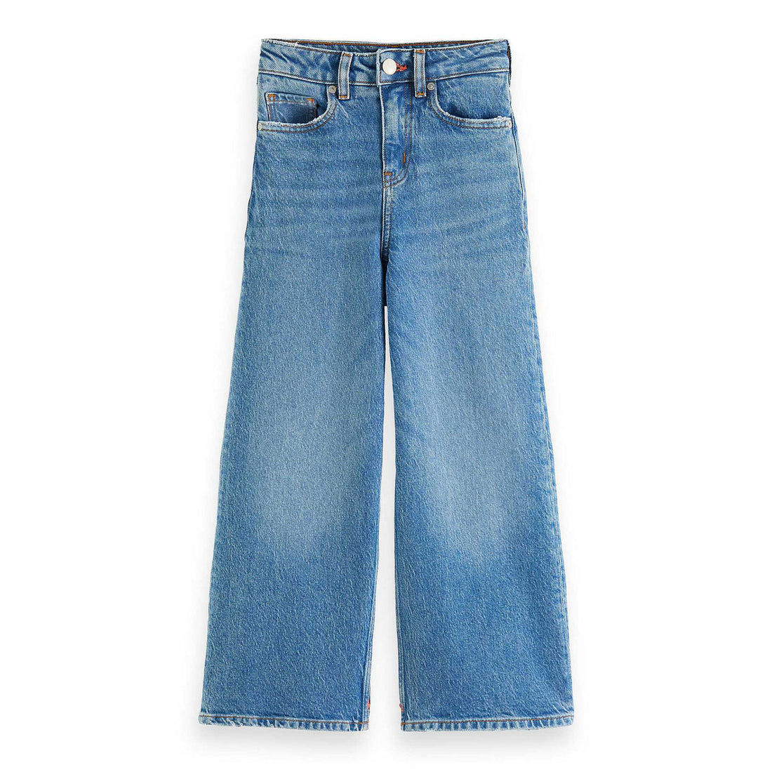 Scotch Shrunk Denim Wave High Rise Super Wide Jeans