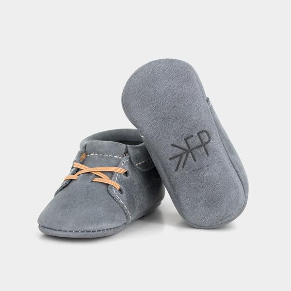 Freshly Picked Grey Oxford Moccasins