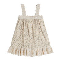 Little Cotton Clothes Basket Floral Greta Pinafore