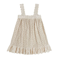 Little Cotton Clothes Basket Floral Greta Pinafore