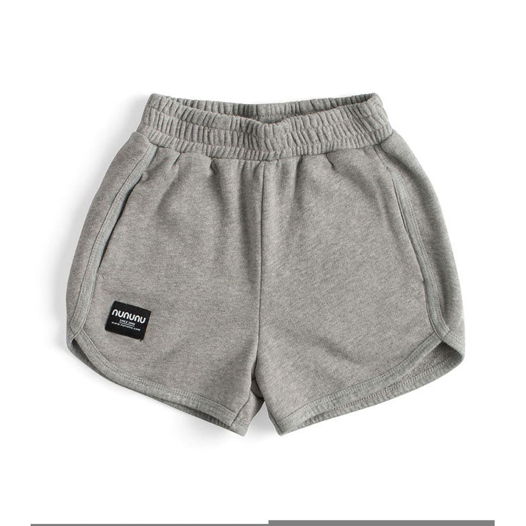 NUNUNU Heather Grey Gym Sweat Shorts