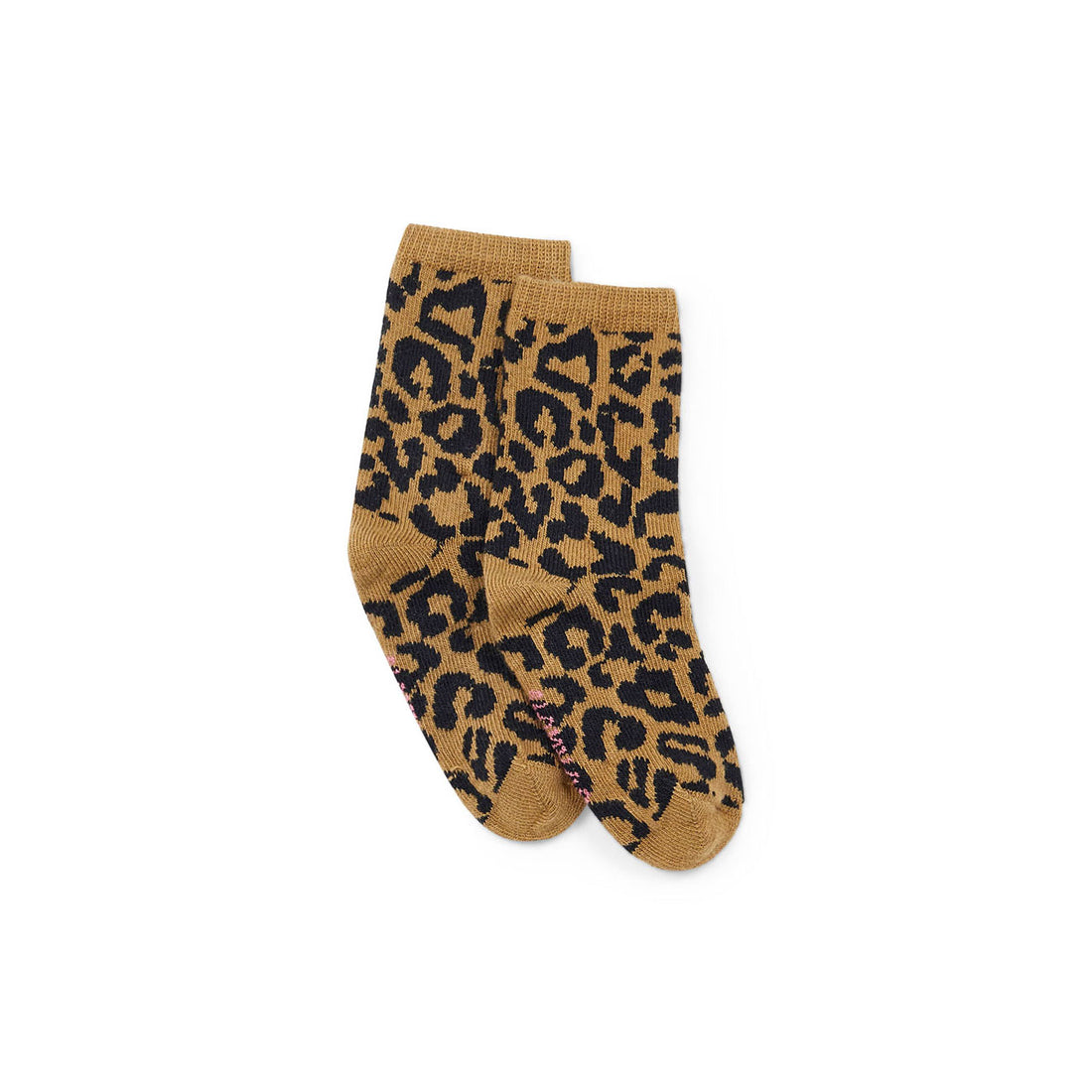 Bonton Teddy Leopard Baby Socks