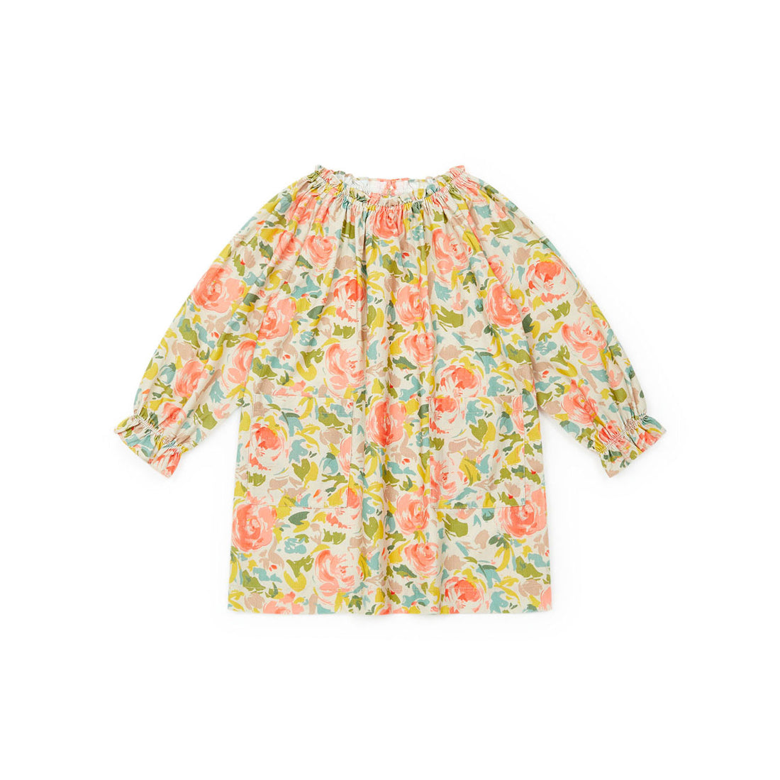 Bonton English Flower Dahlia Dress
