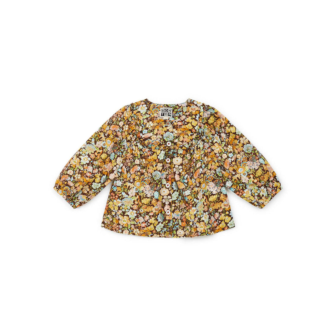 Bonton Liberty Marron Baby Blouse