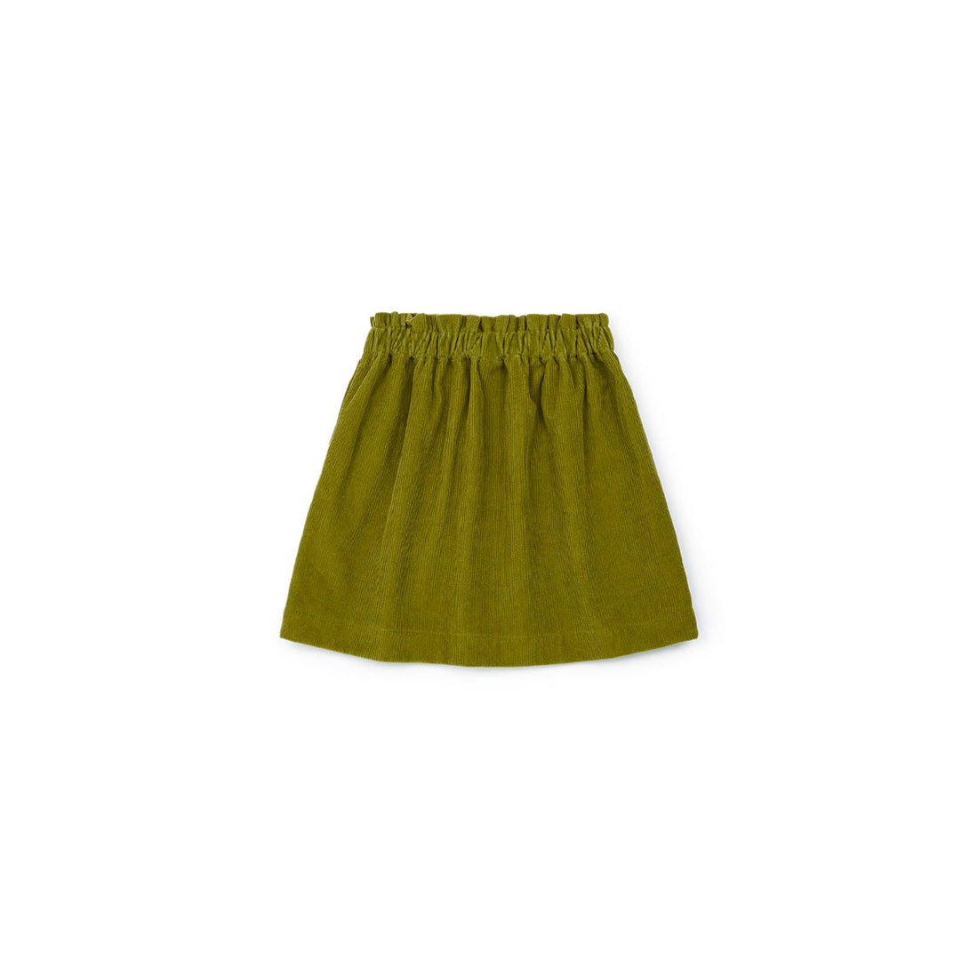 Bonton Khaki Heart Pocket Skirt