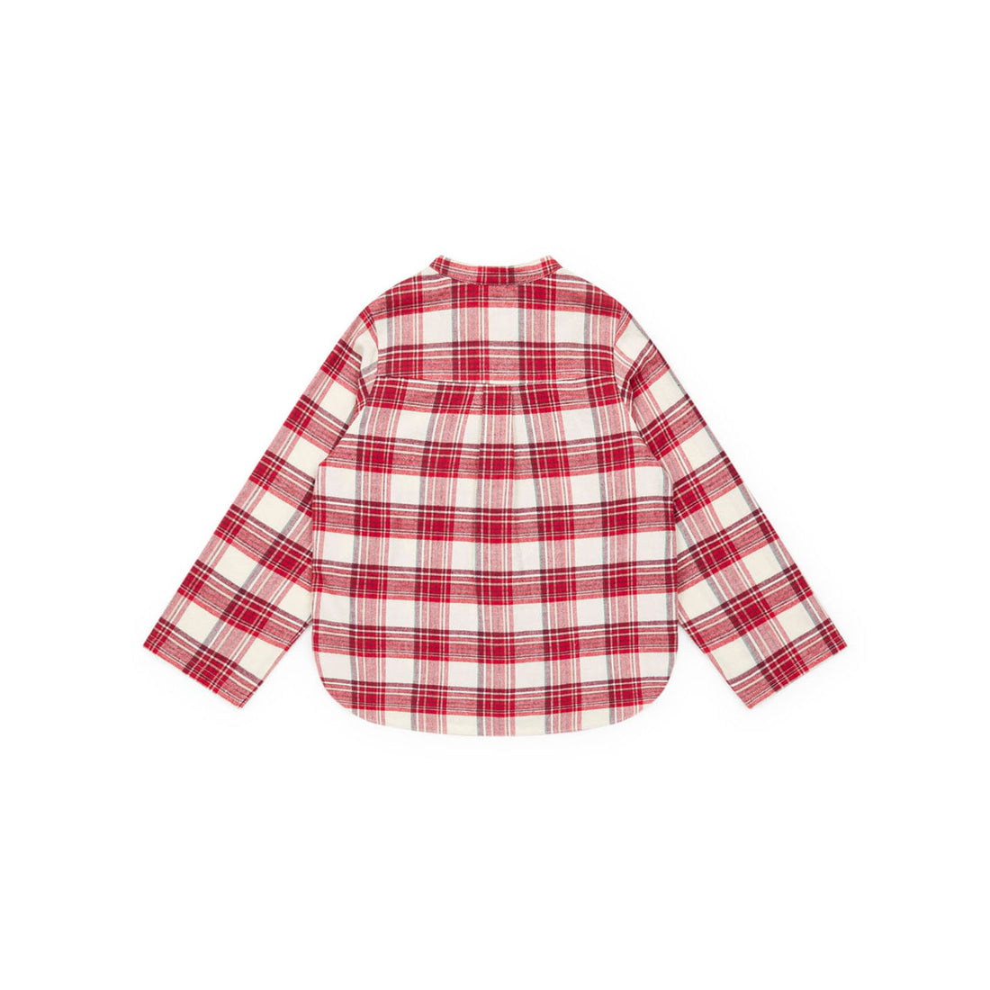 Bonton Red Plaid Tunic