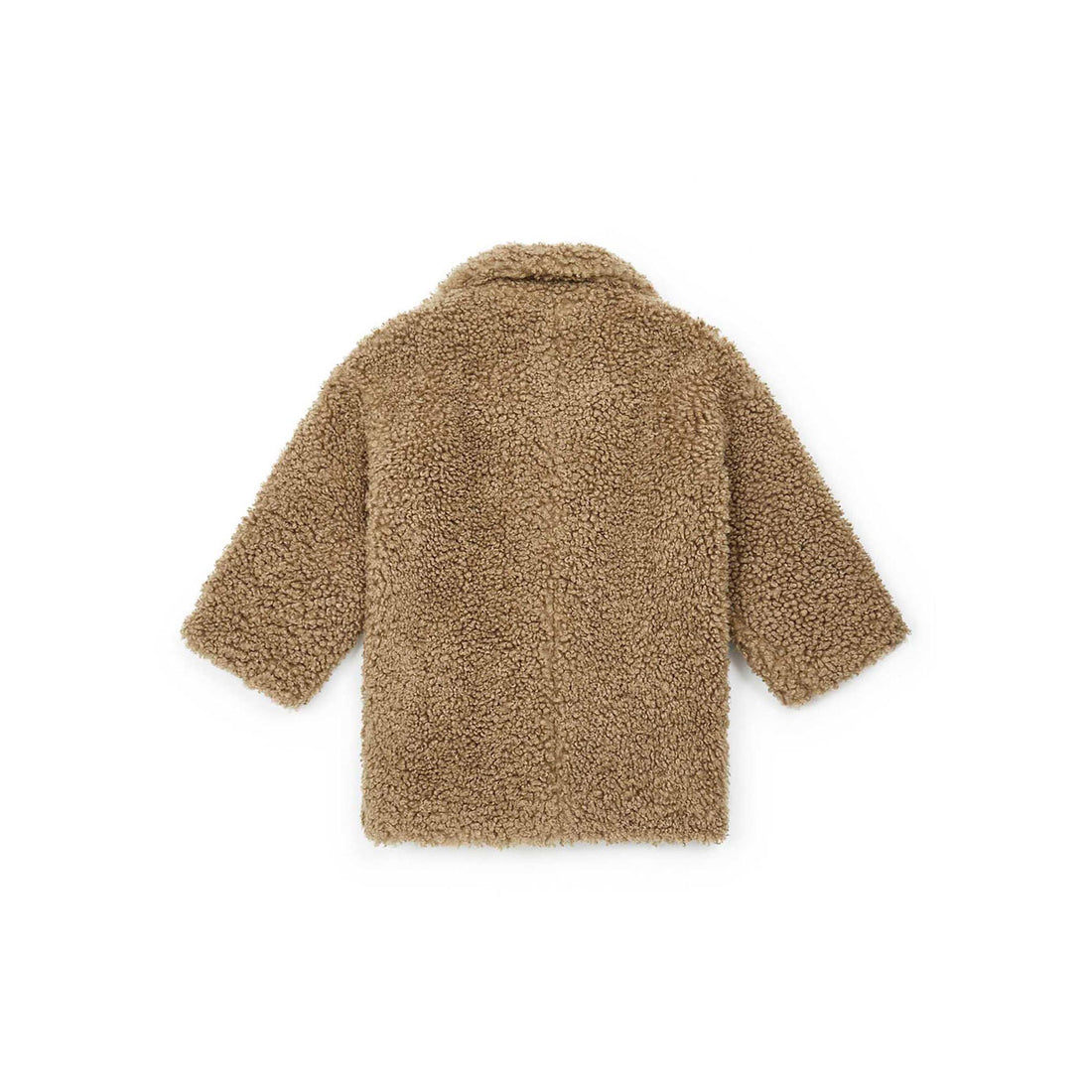 Bonton Teddy  Brown Boucle Coat