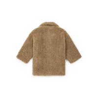 Bonton Teddy  Brown Boucle Coat