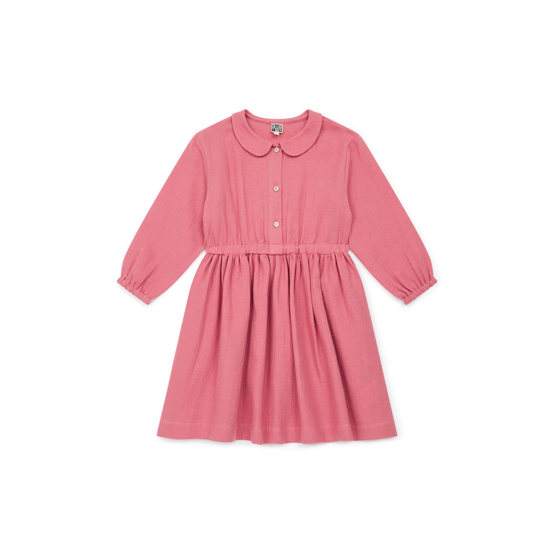 Bonton Bubble Pink Frida Waisted Dress