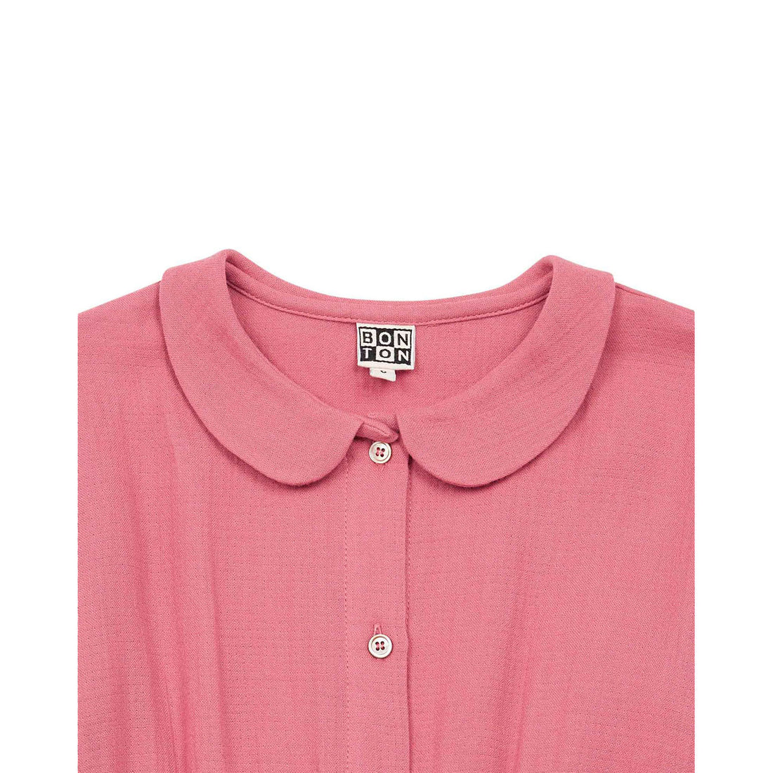 Bonton Bubble Pink Frida Waisted Dress