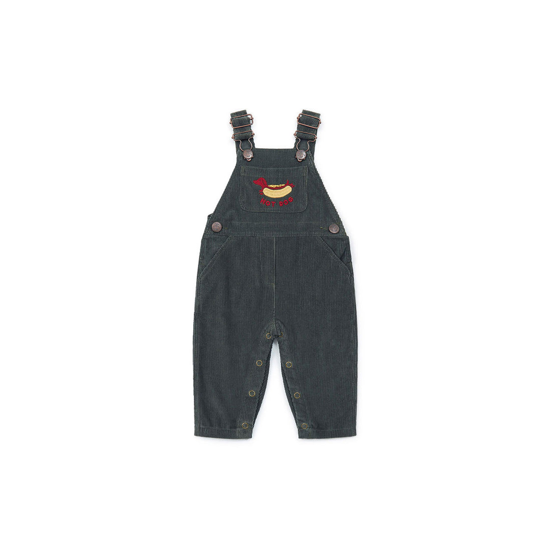 Bonton Kaki Popeye Baby Overalls