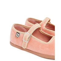 Bonton Neroli Velvet Trimmed Mary Janes
