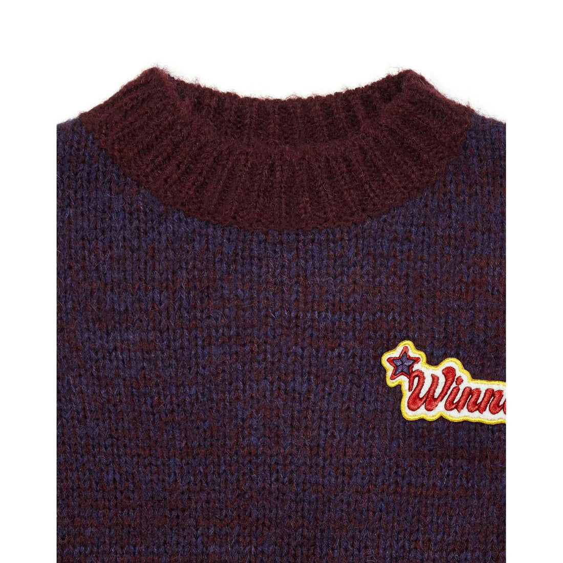 Bonton Bordeaux Knit Sweater