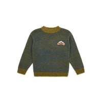 Bonton Khaki China Knit Sweater