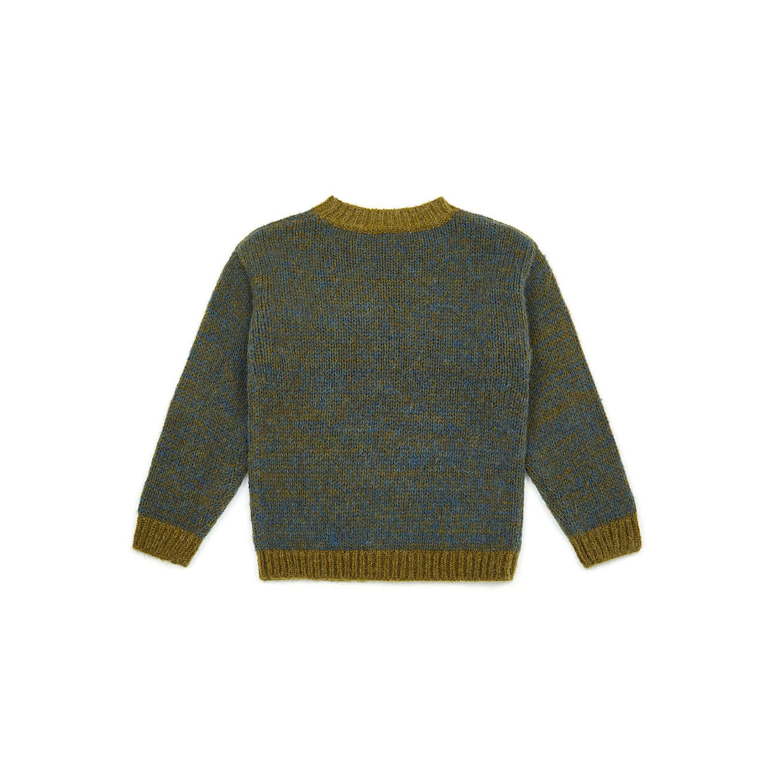 Bonton Khaki China Knit Sweater