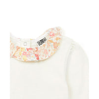 Bonton Liberty Ecru Collared Bodysuit