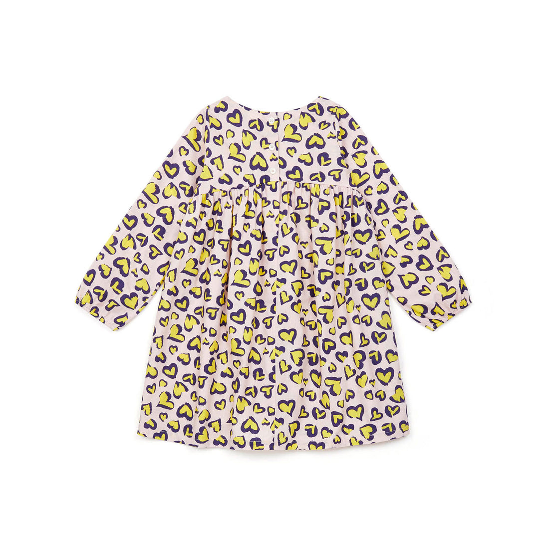 Bonton Leopard Rose Logo Dress