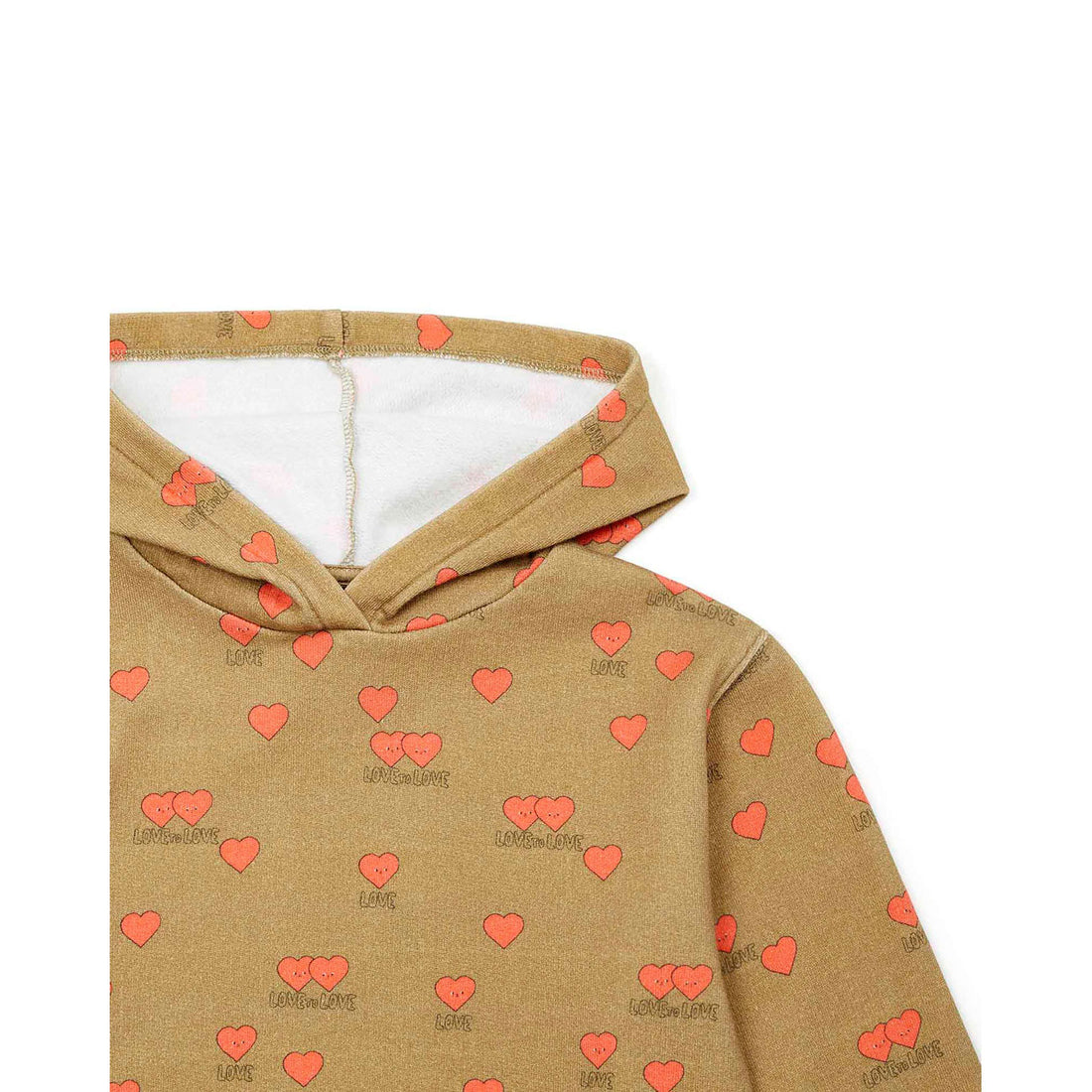 Bonton Love Print Hoodie
